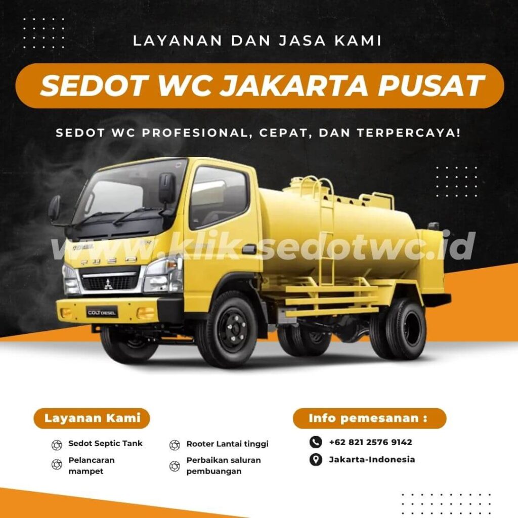 Sedot WC Jakarta Pusat